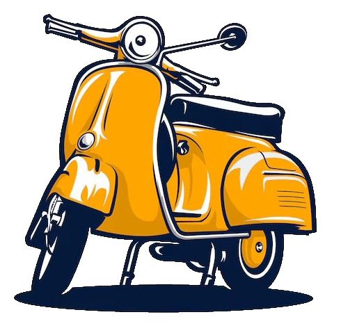 a picture of a vespa scooter
